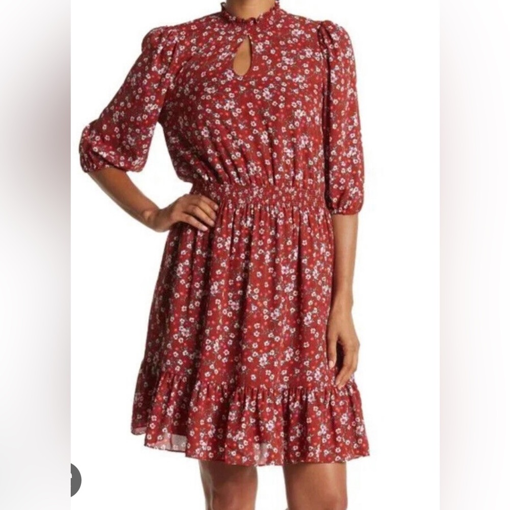 Nanette Lepore Picante Multi Floral Dress